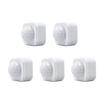 1-10PCS Tuya Zingbie PIR Motion Detector Seins0r Detector Smairt Life Tuya Zingbie Movement PIR Detector Needs Zingbie Gateway/Hub