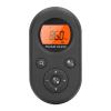 Wisoqu AM FM Mini Radio, Portable Pocket Radio with Backlight Display and Lock Key, 76 108MHz FM 520 1710KHz AM, with Earphone for Outdoor (Black) view 1