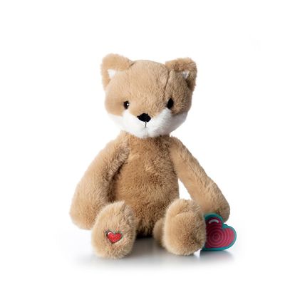 My Baby's Heartbeat Bear Recordable Plush Heartbeat Recorder, Fox Tan