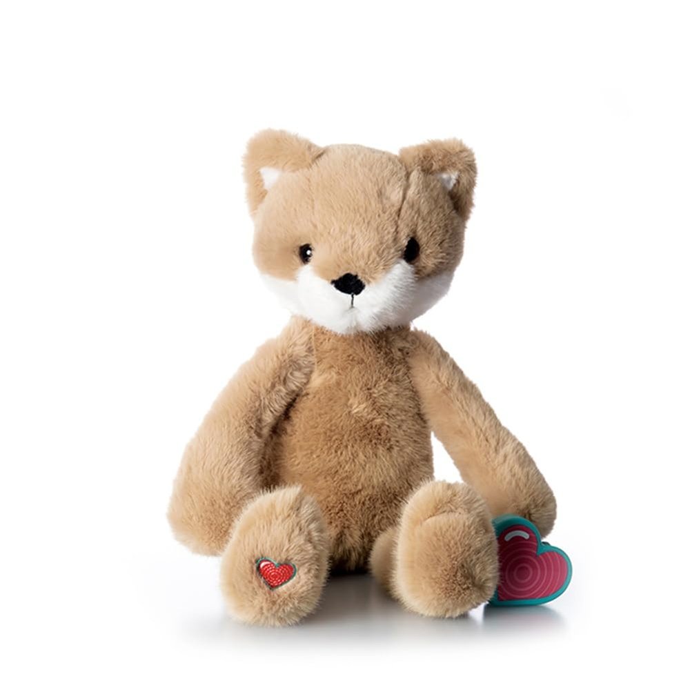 My Baby's Heartbeat Bear Recordable Plush Heartbeat Recorder, Fox Tan