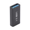 Aumotop USB3.1 A Female Adapter Fast 10Gbps Straight USB Converter for USB3.1 Data Cable Transfer Extension Portable Size view 3