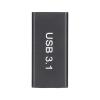 Aumotop USB3.1 A Female Adapter Fast 10Gbps Straight USB Converter for USB3.1 Data Cable Transfer Extension Portable Size view 4