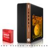 HP Half Dark Gaming PC Desktop Computer  AMD Pro A10-9700,GT 1030 Graphics,8GB RAM,1TB SSD,Dual 27 Inch Curved Monitor,RGB Keyboard with AI Copilot,Mouse,WiFi,RGB Headphone,Windows 11(Renewed) view 4