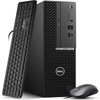 Dell OptiPlex 5080 SFF Desktop Computer PC  Intel Core i5-10500 10th Gen 3.10GHz  16GB DDR4 RAM  512GB SSD  Keyboard & Mouse  Built-in WiFi  DisplayPorts  Business PC  Windows 11 Pro (Renewed)
