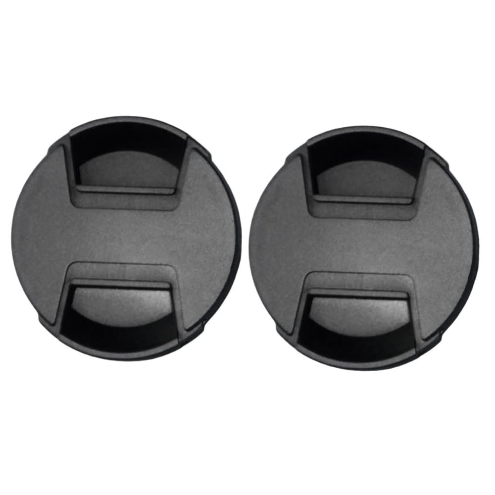 2pcs Lens Caps for Z DX50-250mm f4.5-6.3,Z 35mm f 1.8S/E10-18mm f4OSS Cameras Dustproof Lens Cover Replacements
