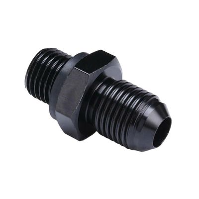 2PC AN6 To 1/4NPS TH350 TH400 Transmission Oil Cooler Adapter Connector Flare Union Adapter Fittings Turbo 350 400 4L60E