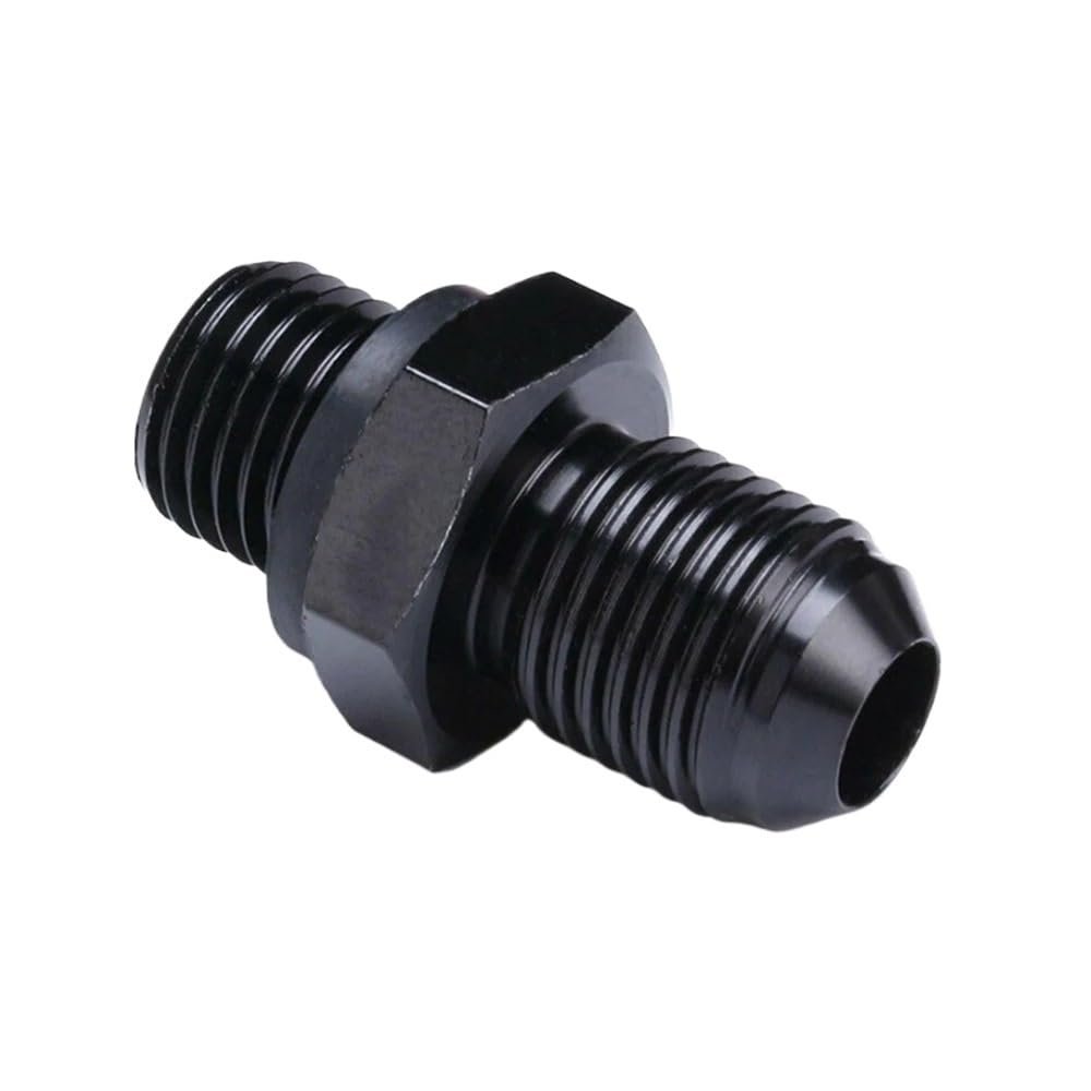 2PC AN6 To 1/4NPS TH350 TH400 Transmission Oil Cooler Adapter Connector Flare Union Adapter Fittings Turbo 350 400 4L60E