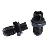 2PC AN6 To 1/4NPS TH350 TH400 Transmission Oil Cooler Adapter Connector Flare Union Adapter Fittings Turbo 350 400 4L60E view 2