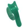 Cord Storage Organizer 100pcs Releasable Cable Organizer Ties Wire Management Nylon Cable Ties Reusable Loop Hoop Tape Straps Tie For Cable Management(Green,150mm x 100pcs) view 1