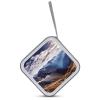 FekiLoot Alps Panorama CD Case 40 Capacity DVD Case Holder Portable Zipper CD Cases Holder Large Storage Disc Wallet Bag Hard Plastic DVD Cases for Car Home Travel view 3