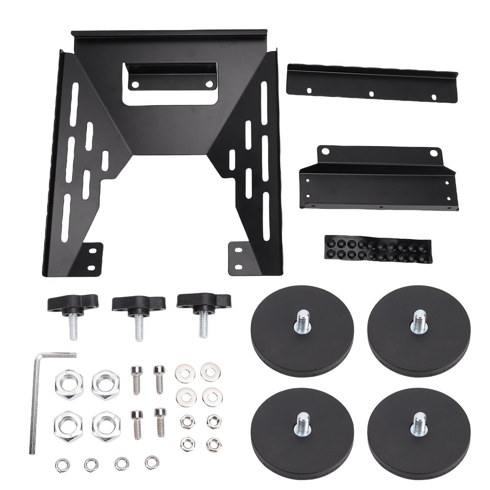 Satellite Installation Kit Mini Stainless Steel Magnetic Weatherproof 360 Degree Safety Quick Release Mounting Kit for Cars Trucks RVs Boats