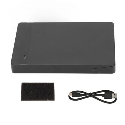 Aumotop Portable USB3.1 Hard Drive Enclosure with 10Gbps Transmission for Efficient Data Transfer, Plug and Play Design for Easy Use WindowsLinux Users (Black)