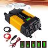300W/ 500W Car Power Inverter LED Voltage Capacity Display Transformer Converter 10V-15V to 100V/220V Dual USB Inverter for Car Appliances 300w 10-15V to 220V(300w,10-15V to 220V) view 1