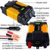 300W/ 500W Car Power Inverter LED Voltage Capacity Display Transformer Converter 10V-15V to 100V/220V Dual USB Inverter for Car Appliances 300w 10-15V to 220V(300w,10-15V to 220V) view 4