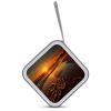 FekiLoot Orange Sunrise Beach CD Case 40 Capacity DVD Case Holder Portable Zipper CD Cases Holder Large Storage Disc Wallet Bag Hard Plastic DVD Cases for Car Home Travel view 3