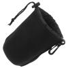 POPETPOP Shockproof Waterproof Camera Lens Pouch Large Size High Elasticity Protective Lens Case for DSLR Storage and Travel view 1