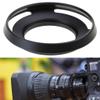 39mm Lens Hood Metal Screw-in Mount Camera Curved Hood Tilted Vented 39mm Filter view 2