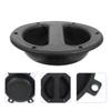 POPETPOP 8Pcs Recessed Speaker Handles Flush Mount Replacement Pulls for Portable Speaker Cabinets Heavy Duty ABS Black Handle Set for Audio Repair and Installation view 3