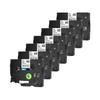 7PK 6/9/12/18/24mm TZ-231 Flexible Label Cable Tape for B-Other TZE-221 S131 FX631 621 for P-uch H110 E300 D210 Printers(7PK Strong BK on WT,6mm) view 1