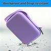 LeoTube Protective Case for PLAUD NotePin Voice Recorder - Custom Fit Foam Holds All Accessories, Waterproof & Shockproof (Case Only) (Purple) view 3