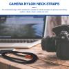 BESPORTBLE 2Pcs Camera Nylon Neck Straps and Shoulder Belts for Camera Travel for Outdoor Hiking Long Coffee and Black view 3