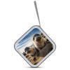 FekiLoot Seal on The Beach CD Case 40 Capacity DVD Case Holder Portable Zipper CD Cases Holder Large Storage Disc Wallet Bag Hard Plastic DVD Cases for Car Home Travel view 3