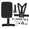 Portable 7 in 1 Action Camera Tool Set, Universal Accessory Kit with Chest Belt Bracket, Selfie Stick, Bike Handle Mount for Sports Photography, Compatible with Most Action Cameras view 1