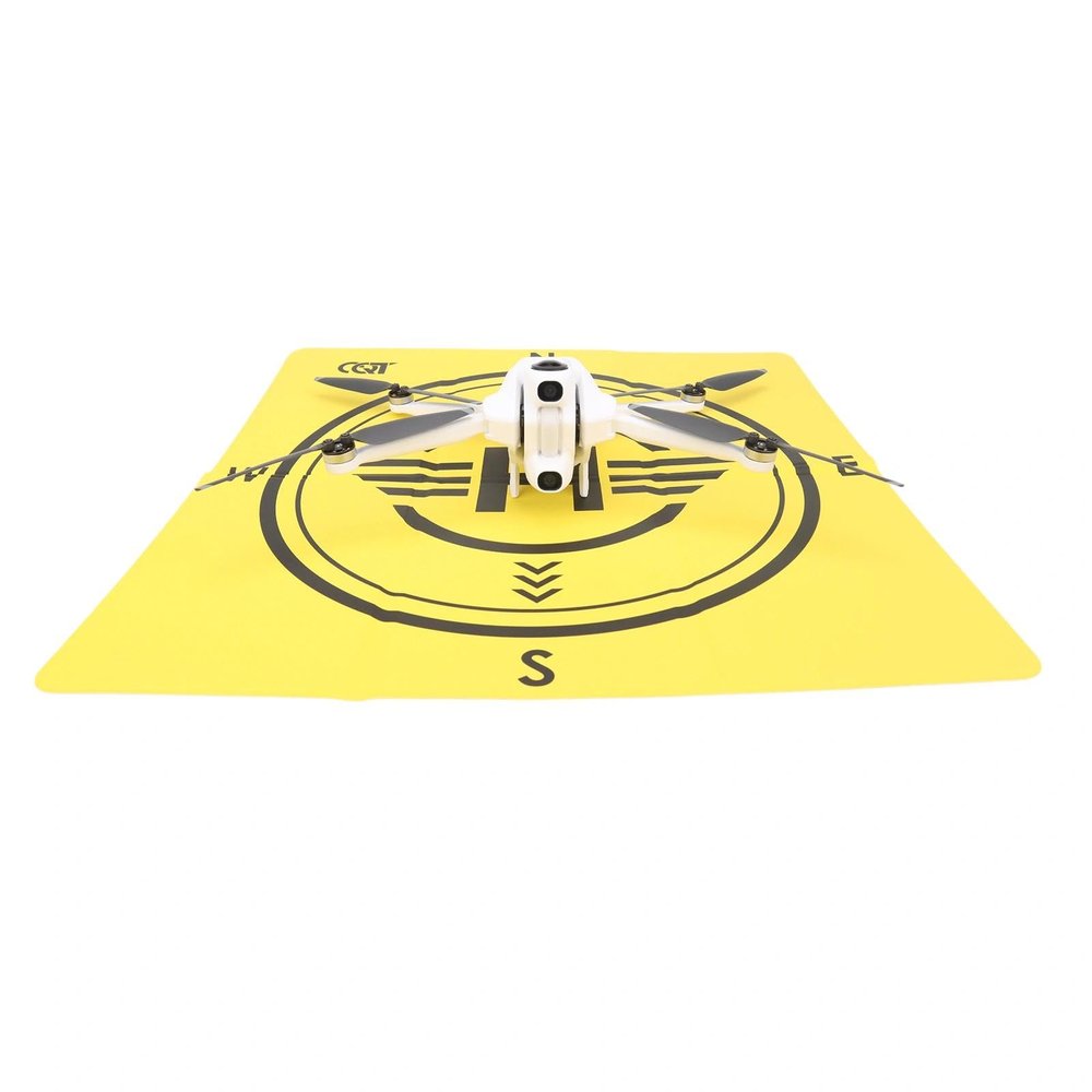 Wtohoby Fast Foldable PU Landing Pad for Insta360 Antigravity A1 8K Drone, Mini 5 Pro Landing Mat, 43cm Double Sided Universal Camera Drone Park Mat, Portable Helipad Quadcopters Accessories