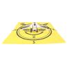 Wtohoby Fast Foldable PU Landing Pad for Insta360 Antigravity A1 8K Drone, Mini 5 Pro Landing Mat, 43cm Double Sided Universal Camera Drone Park Mat, Portable Helipad Quadcopters Accessories view 1