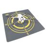 Wtohoby Fast Foldable PU Landing Pad for Insta360 Antigravity A1 8K Drone, Mini 5 Pro Landing Mat, 43cm Double Sided Universal Camera Drone Park Mat, Portable Helipad Quadcopters Accessories view 2