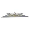 Wtohoby Fast Foldable PU Landing Pad for Insta360 Antigravity A1 8K Drone, Mini 5 Pro Landing Mat, 43cm Double Sided Universal Camera Drone Park Mat, Portable Helipad Quadcopters Accessories view 3