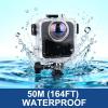 Go Pro MAX2 Dive Case, Waterproof Up to 50M/164FT Splash Prevention Housing, Underwater Dive Protective Shell for Go Pro MAX2 with Bracket Accessories view 2
