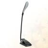 DONFAMDS LED USB Rechargeable Reading Clip Lamp Eye-Care Book Light Flexible Clip-On Reading Lamp for Students and Travel, Black view 4