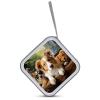 FekiLoot Cute Dogs Animal CD Case 40 Capacity DVD Case Holder Portable Zipper CD Cases Holder Large Storage Disc Wallet Bag Hard Plastic DVD Cases for Car Home Travel view 3