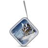 FekiLoot Christmas Winter Happy Scene CD Case 40 Capacity DVD Case Holder Portable Zipper CD Cases Holder Large Storage Disc Wallet Bag Hard Plastic DVD Cases for Car Home Travel view 3