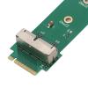 Aumotop M.2 NGFF SSD Adapter Card AHCI Mode Converter Test SSD or Recover Data - for MZJPU512T/0A6 - Desktop Use Only view 2