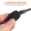 Uonlytech Wired Conference Microphone Adjustable Gooseneck Condenser Mic 5M Cable Desktop Computer Accessory High Sensitivity for Online Meetings and Streaming view 3