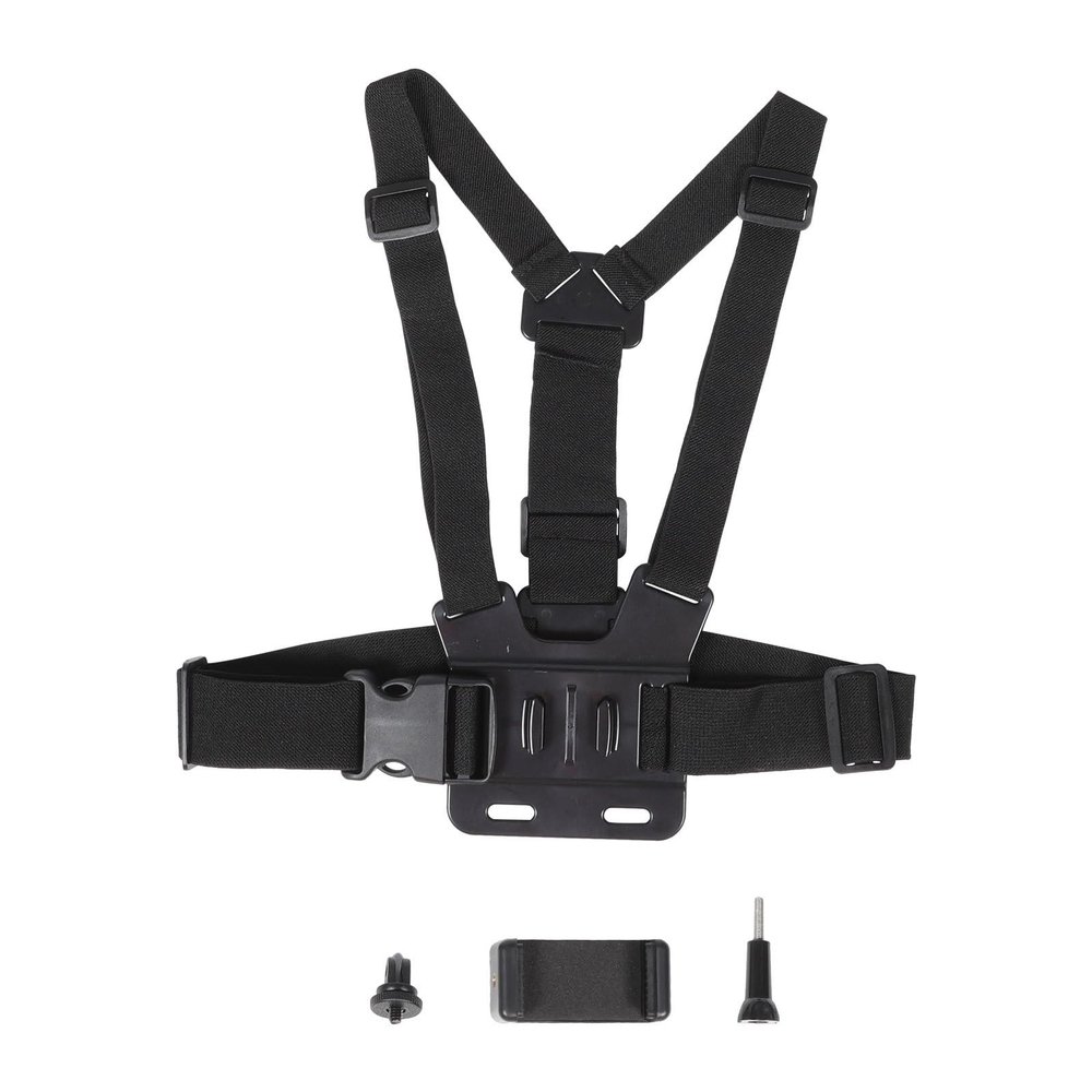 BESPORTBLE Adjustable Camera Chest Fixing Strap Outdoor Camera Belt with Quick Release Comfortable Harness for Hiking and Active Shooting