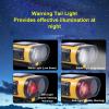 Bewinner Head Mounted Camera with Light, 2K HD WiFi Motion Detection Head Camera for Recording, Water Proof Wearable Video Cameras LED Headlamp for Night Outdoor Sports view 4