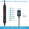 USB C Headphones for Samsung Phone, Wired Earbuds for Android Phone Samsung view 3