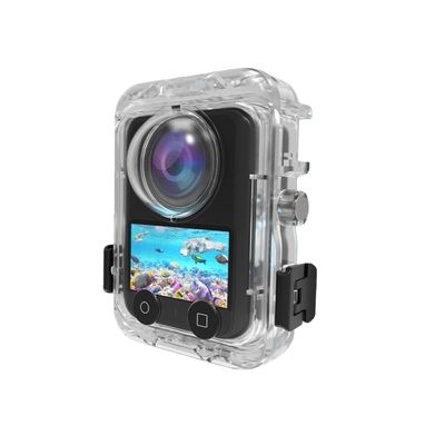 Full Protection Shell for DJI Osmo 360, Anti Impact Anti Scratch Waterproof Case, Sport Camera Osmo 360 Quick-Release Diving Housing (40 Meters)