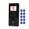 XYIANG Time Clock, Biometric Facial Door Access Control System Software Keypad Reader Fingerprint Face Time Attendance Machine for Business, Office(X112) view 2