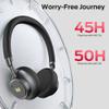 Monster N-Tune mini 02 Noise Cancelling Headphone, Over Ear Headphones Wireless Foldable Design, 50H Playtime Wireless Headphones, Bluetooth 6.0, Adjustable and Comfortable for Travel, Black view 4