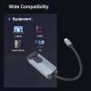 Zopsc 2.5G Ethernet LAN Adapter, USB to Ethernet Adapter, 2.5Gbps Network, Supports for, 4 5 with USB A, Plug and Play view 2