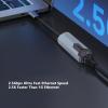 Zopsc 2.5G Ethernet LAN Adapter, USB to Ethernet Adapter, 2.5Gbps Network, Supports for, 4 5 with USB A, Plug and Play view 4