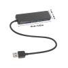 BESPORTBLE USB 3.0 Hub 4-Port Data Docking Station with 25Cm Cable for Laptop and Desktop, Multifunction USB Hub Dock Holder in Black, Computer Accessories for Fast Data Transfer view 2