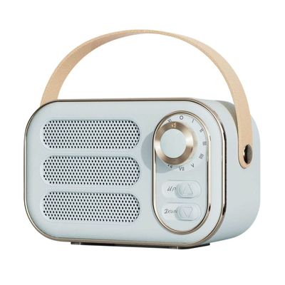 EWUROI Retro Speaker Decor Cute Vintage Kitchen Desk Bedroom Office Party(D)