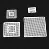 Aumotop BGA Universal Reballing Rework Stencils Durable Set for Laptop Desktop Graphics Card, 130pcs Steel Template Mesh Heat Kit for BGA Chips view 2