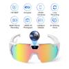DianSCJ 2026 New Baseball Glasses with Camera, POV Recording 4K Video Camera Glasses for Men Women, for Cycling Hiking, Outdoor Activity Protect (Black-B) view 2