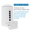 Wall Mount for Ubiquiti UniFi Dream Router & Dream Machine 7 (UDR7)  Upgrade Sturdy Metal Bracket Compatible with UniFi Dream Router, Dream Machine, and Dream Machine 7 (Classic-1pack, White) view 4